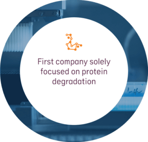 First company soley focused on protein degradation